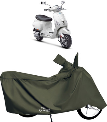 XAFO Waterproof Two Wheeler Cover for Vespa(SXL 125 BS6, Green)