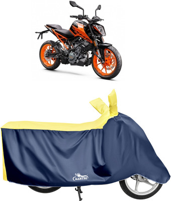 DROHAR Waterproof Two Wheeler Cover for KTM(200 Duke, Yellow)