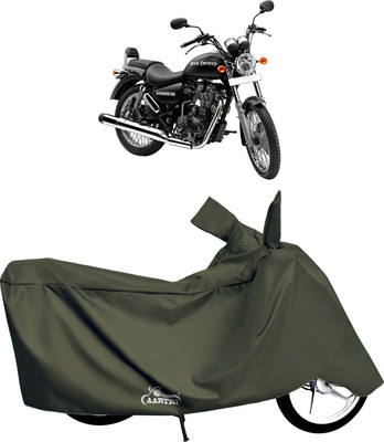 XAFO Waterproof Two Wheeler Cover for Royal Enfield(Green)