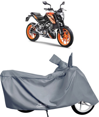 XAFO Waterproof Two Wheeler Cover for KTM(125 Duke, Grey)