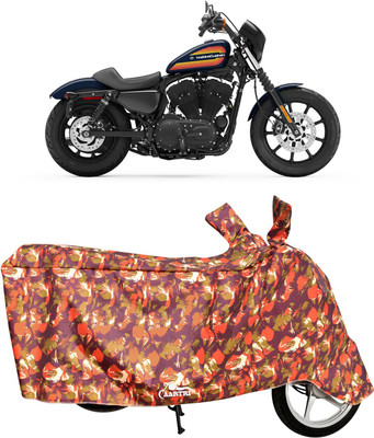 XAFO Waterproof Two Wheeler Cover for Harley Davidson(Iron 883, Multicolor)