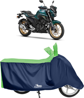 DROHAR Waterproof Two Wheeler Cover for Yamaha(FZS-FI BS6, Green)