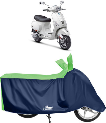 DROHAR Waterproof Two Wheeler Cover for Vespa(SXL 125 BS6, Green)