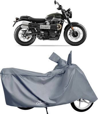 XAFO Waterproof Two Wheeler Cover for Triumph(Street Triple RS, Grey)
