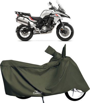 XAFO Waterproof Two Wheeler Cover for Benelli(TRK 502, Green)