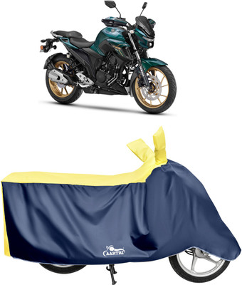 DROHAR Waterproof Two Wheeler Cover for Yamaha(FZS-FI BS6, Yellow)