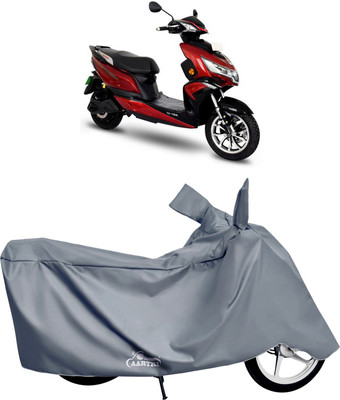 XAFO Waterproof Two Wheeler Cover for Okinawa(Praise, Grey)