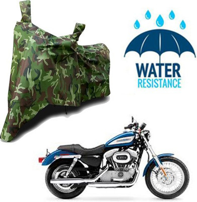 POLYMAXX Waterproof Two Wheeler Cover for Harley Davidson(Bobber 350, Multicolor)
