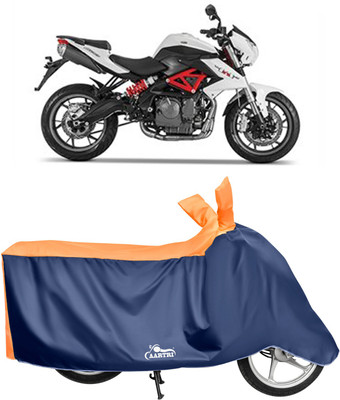 DROHAR Waterproof Two Wheeler Cover for Benelli(TNT 600i, Orange)