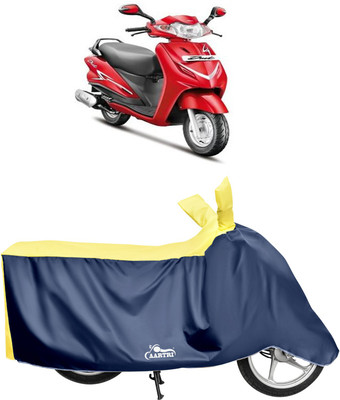 DROHAR Waterproof Two Wheeler Cover for Hero(Duet VX 110CC, Yellow)
