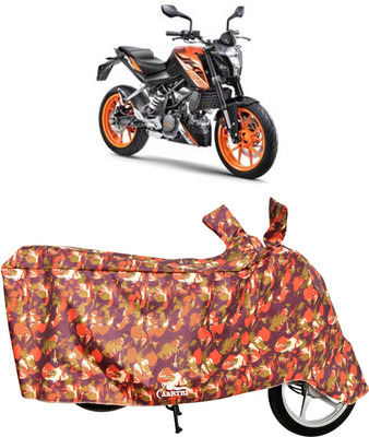 XAFO Waterproof Two Wheeler Cover for KTM(125 Duke, Multicolor)