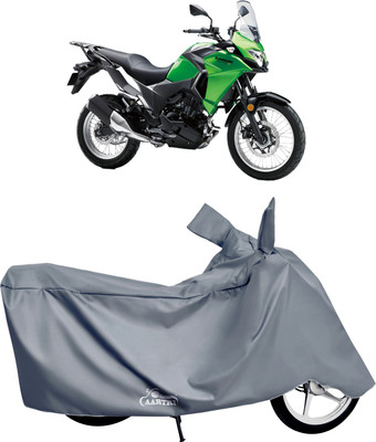 XAFO Waterproof Two Wheeler Cover for Kawasaki(Versys 650, Grey)