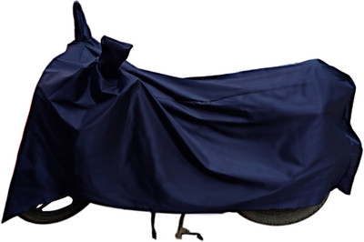 Shelterhub Enterprises Two Wheeler Cover for Bajaj(Discover 125 DTS-i, Blue)