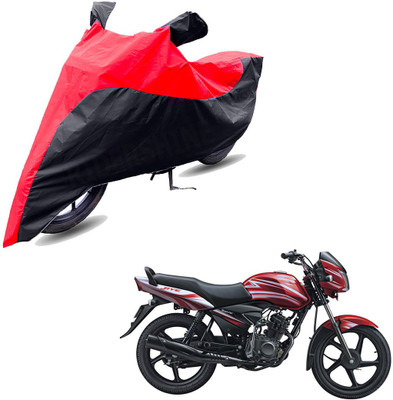 RiderShine Two Wheeler Cover for TVS(Jive, Black, Red)