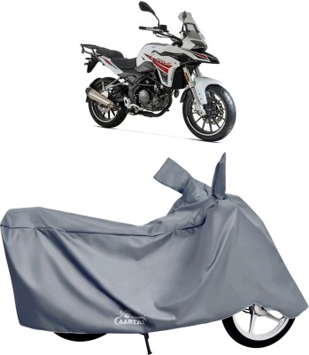 XAFO Waterproof Two Wheeler Cover for Benelli(TRK 502, Grey)