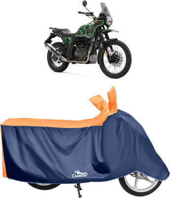 DROHAR Waterproof Two Wheeler Cover for Royal Enfield(Orange)