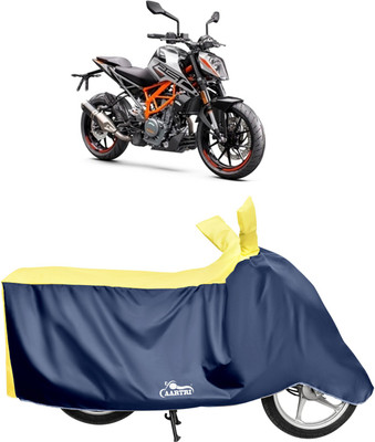 DROHAR Waterproof Two Wheeler Cover for KTM(250 Duke, Yellow)