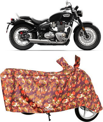 XAFO Waterproof Two Wheeler Cover for Triumph(Bonneville T120 Black BS6, Multicolor)