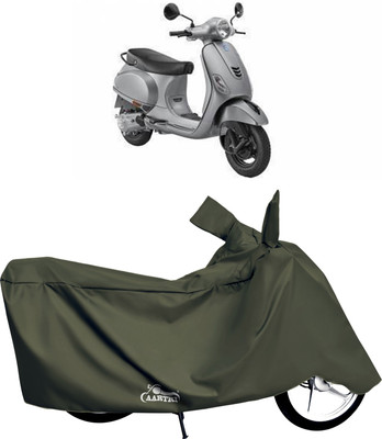 XAFO Waterproof Two Wheeler Cover for Vespa(Urban Club, Green)