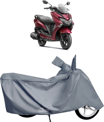 XAFO Waterproof Two Wheeler Cover for Suzuki(Burgman Street, Grey)