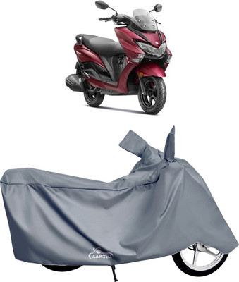 DROHAR Waterproof Two Wheeler Cover for Suzuki(Burgman Street, Grey)