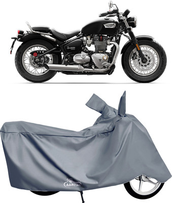 XAFO Waterproof Two Wheeler Cover for Triumph(Bonneville T120 Black BS6, Grey)