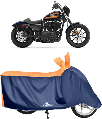 XAFO Waterproof Two Wheeler Cover for Harley Davidson(Iron 883, Orange)