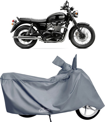 XAFO Waterproof Two Wheeler Cover for Triumph(Bonneville T120 Black BS6, Grey)