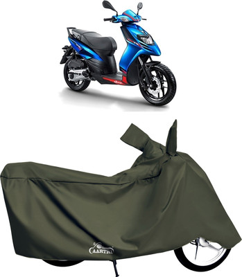 XAFO Waterproof Two Wheeler Cover for Aprilia(SR 125, Green)