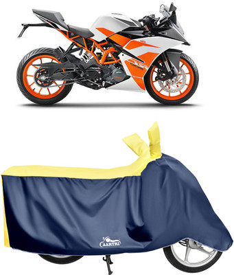 DROHAR Waterproof Two Wheeler Cover for KTM(RC 200 BS6, Yellow)