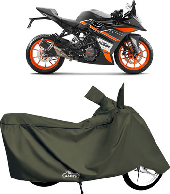 XAFO Waterproof Two Wheeler Cover for KTM(RC 200 BS6, Green)