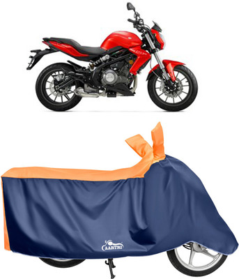 XAFO Waterproof Two Wheeler Cover for Benelli(TNT R, Orange)