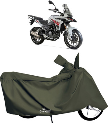 XAFO Waterproof Two Wheeler Cover for Benelli(TRK 502, Green)