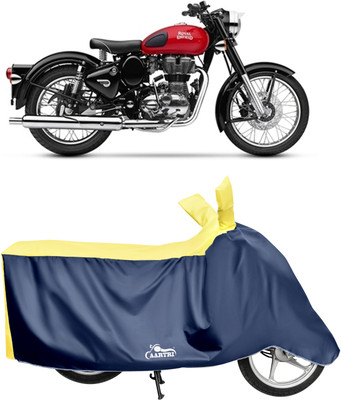 DROHAR Waterproof Two Wheeler Cover for Royal Enfield(Yellow)