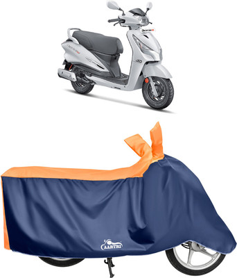 DROHAR Waterproof Two Wheeler Cover for Hero(Destini 125, Orange)