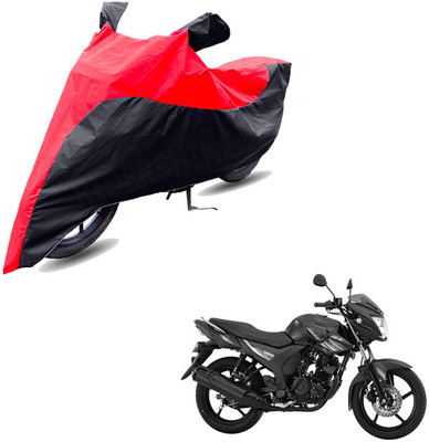 RiderShine Two Wheeler Cover for Yamaha(SZ-S, Black, Red)