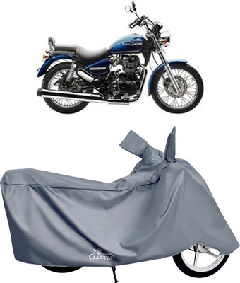 DROHAR Waterproof Two Wheeler Cover for Royal Enfield(Grey)
