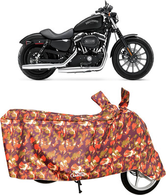XAFO Waterproof Two Wheeler Cover for Harley Davidson(Iron 883, Multicolor)