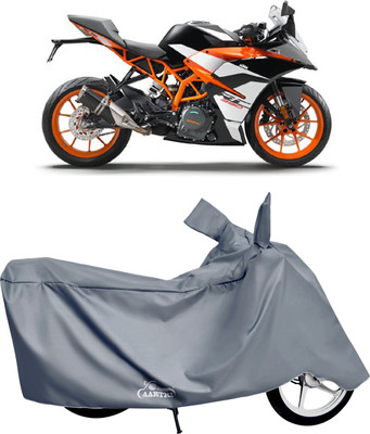 XAFO Waterproof Two Wheeler Cover for KTM(RC 200 BS6, Grey)