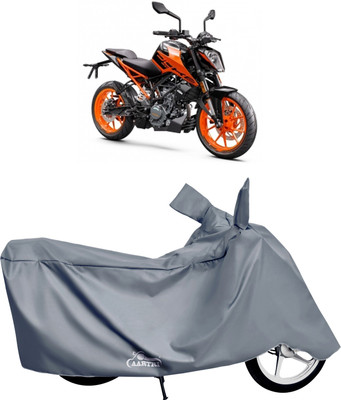 XAFO Waterproof Two Wheeler Cover for KTM(200 Duke, Grey)