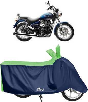DROHAR Waterproof Two Wheeler Cover for Royal Enfield(Green)