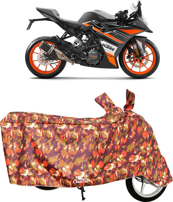 XAFO Waterproof Two Wheeler Cover for KTM(RC 200 BS6, Multicolor)