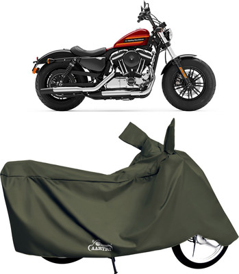 XAFO Waterproof Two Wheeler Cover for Harley Davidson(Forty Two, Green)