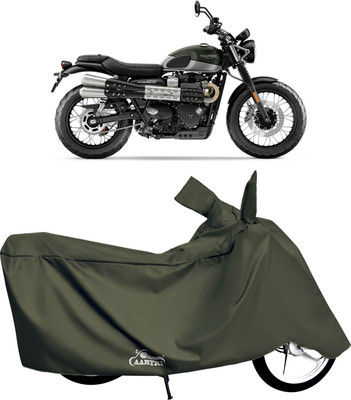 XAFO Waterproof Two Wheeler Cover for Triumph(Street Triple RS, Green)