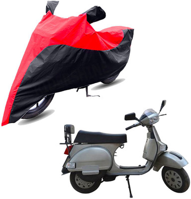 RiderShine Two Wheeler Cover for LML(Select, Black, Red)