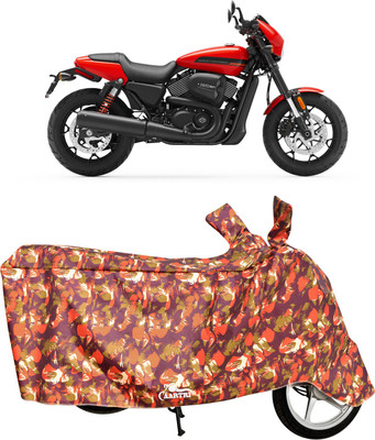 XAFO Waterproof Two Wheeler Cover for Harley Davidson(Street 750, Multicolor)