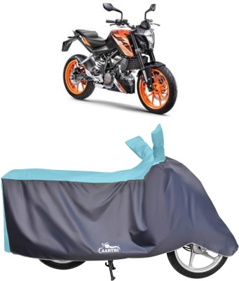 VITSOA Waterproof Two Wheeler Cover for KTM(125 Duke, Blue)