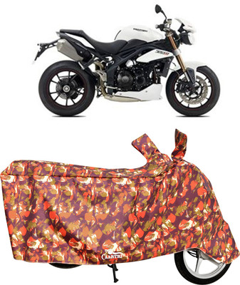 XAFO Waterproof Two Wheeler Cover for Triumph(Speed Triple BS6, Multicolor)
