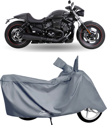 XAFO Waterproof Two Wheeler Cover for Harley Davidson(1200 Custom, Grey)