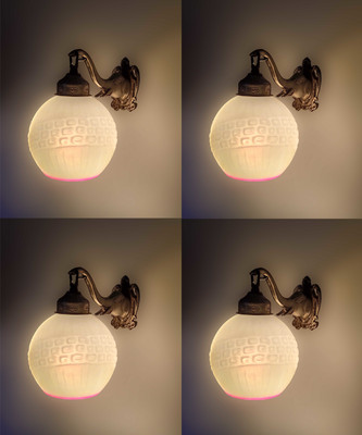 PR Prashant Swing Arm Wall Light Wall Lamp Without Bulb(Pack of 4)